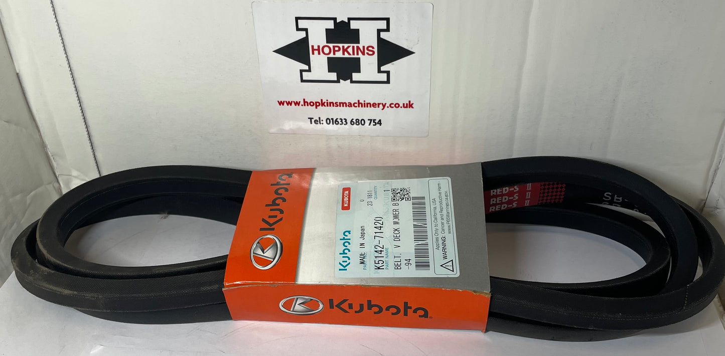 K5142-71420 Mower Deck Belt