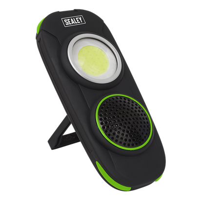 Rechargeable Torch with Wireless Speaker